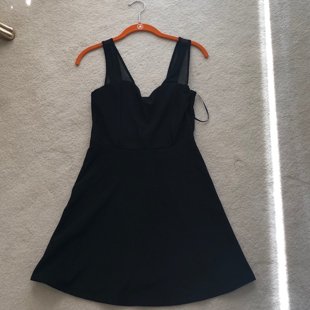 Forever 21 Black Skater Dress Size M